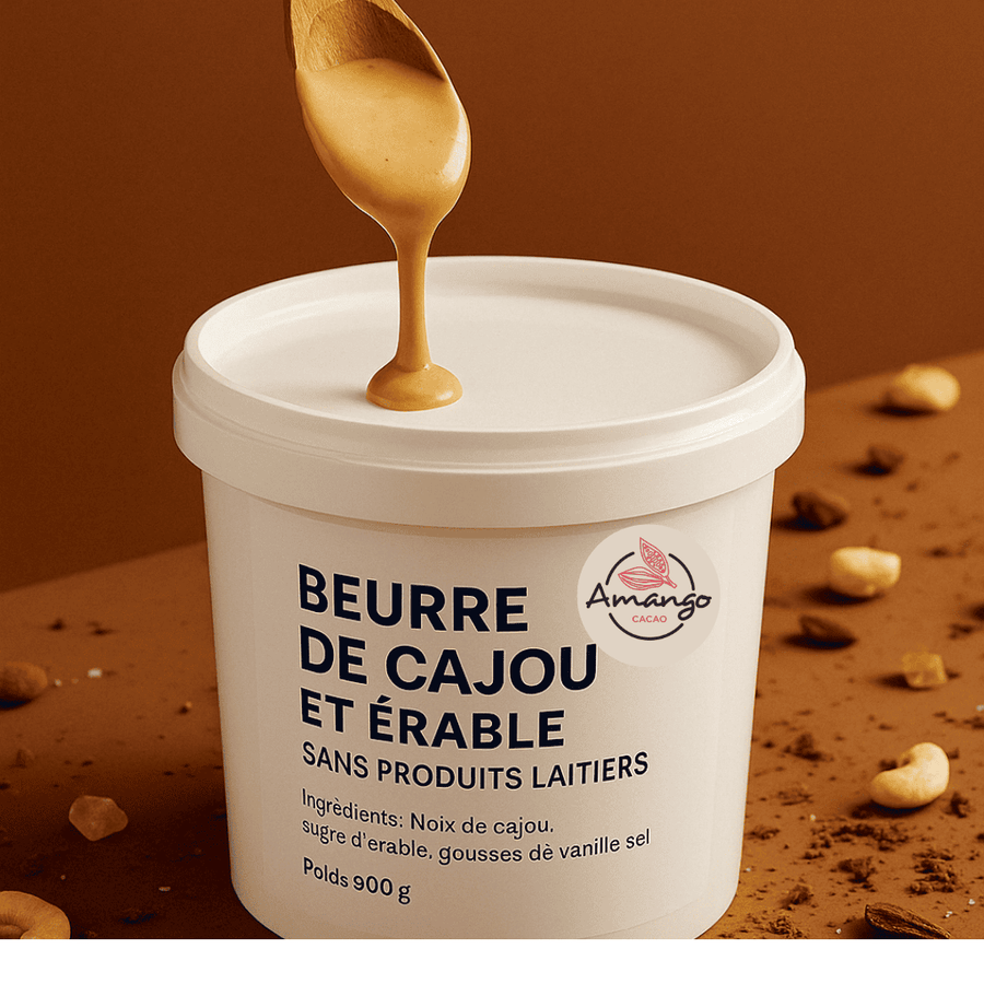 Beurre de Cajou et Érable Sans produits laitiers - 900g